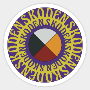 Skoden wheel Sticker